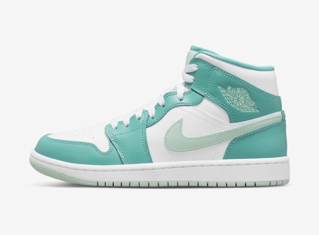 Nike Wmns Air Jordan 1 Mid Marine Greenが2022年に発売予定 UP TO DATE