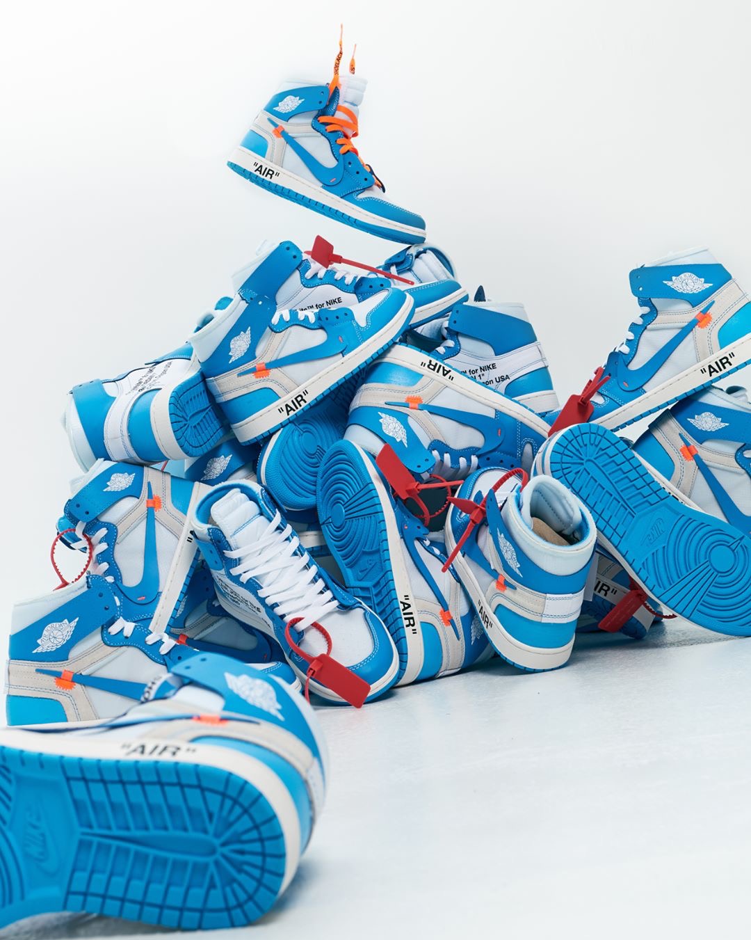 Nike Off White Streakにてプレゼント企画開催中 Air Jordan 1 Powder Blue Up To Date