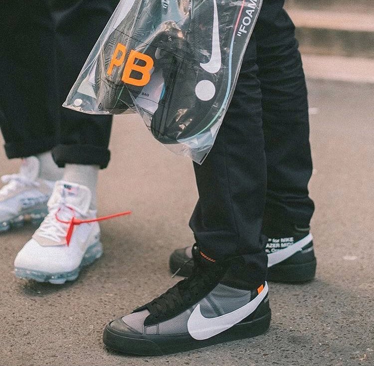 OFF-WHITE × NIKE BLAZER STUDIO MID