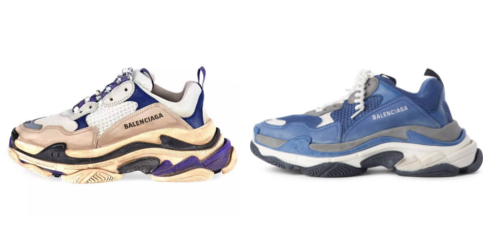 【BALENCIAGA】バレンシアガの人気スニーカーTriple-S（トリプルエス）から新色２種がリーク。
