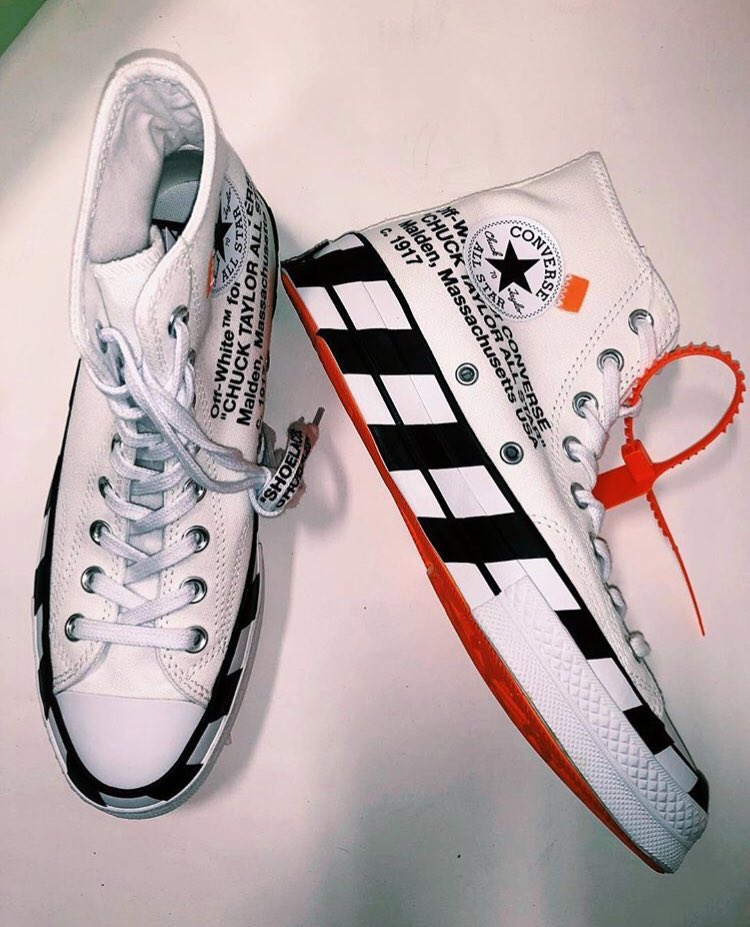 OFF-WHITE × 70 ALL STAR 2.0 WHITE BLACKがリーク | UP TO DATE