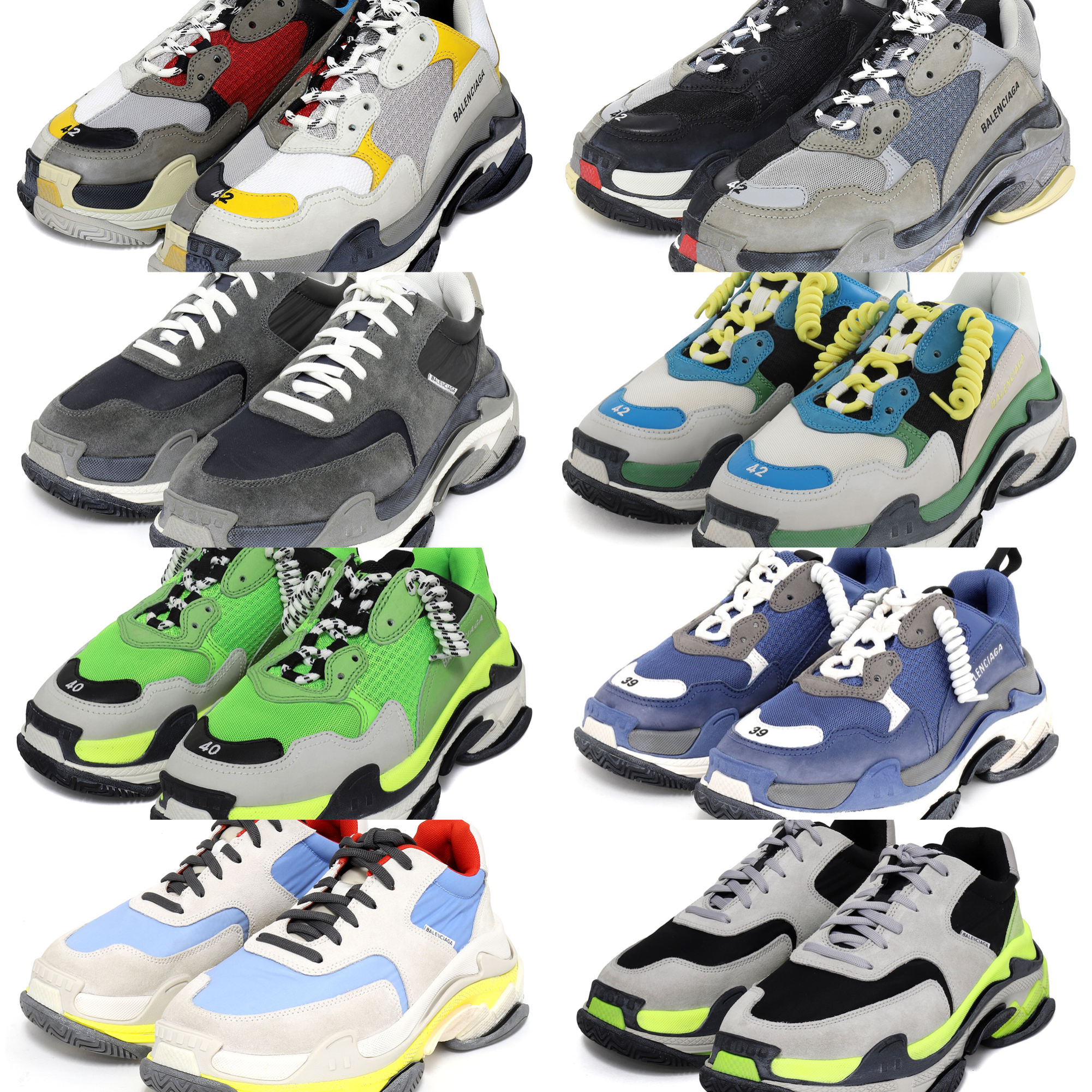 BALENCIAGA】GR8にて、TRIPLE-S 8カラーの抽選販売を実施 | UP TO DATE