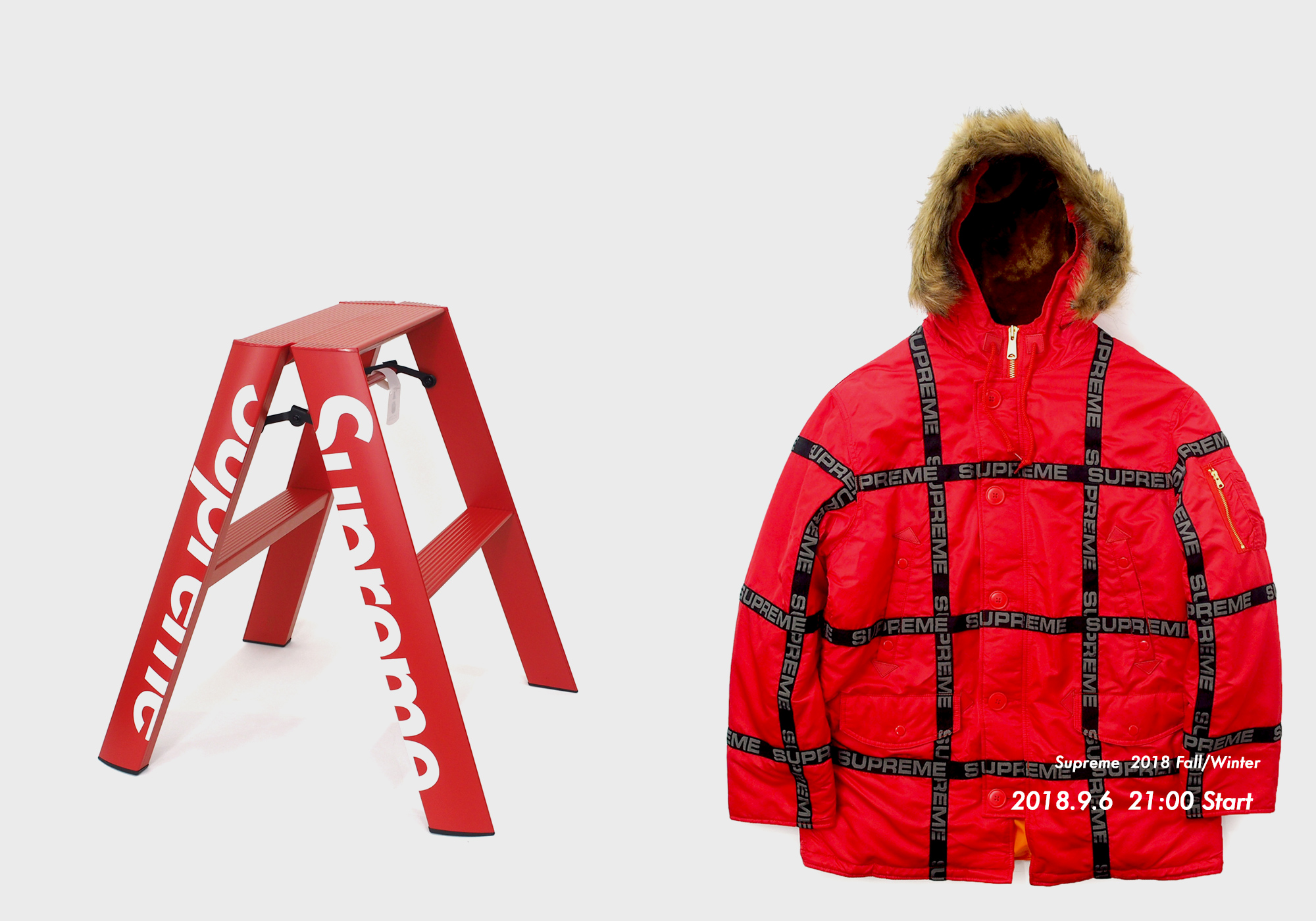 Supreme・PALACE】9月6日（木）21:00〜 UG.SHAFTオンラインにて2018FW 