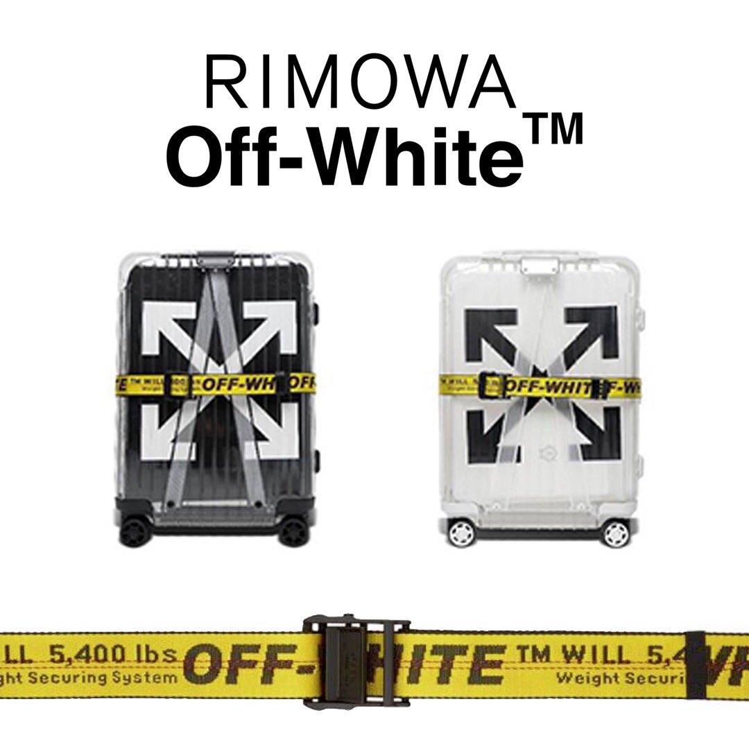 リモワ RIMOWA OFF-WHITE オフホワイトコラボスーツケース 第2弾 