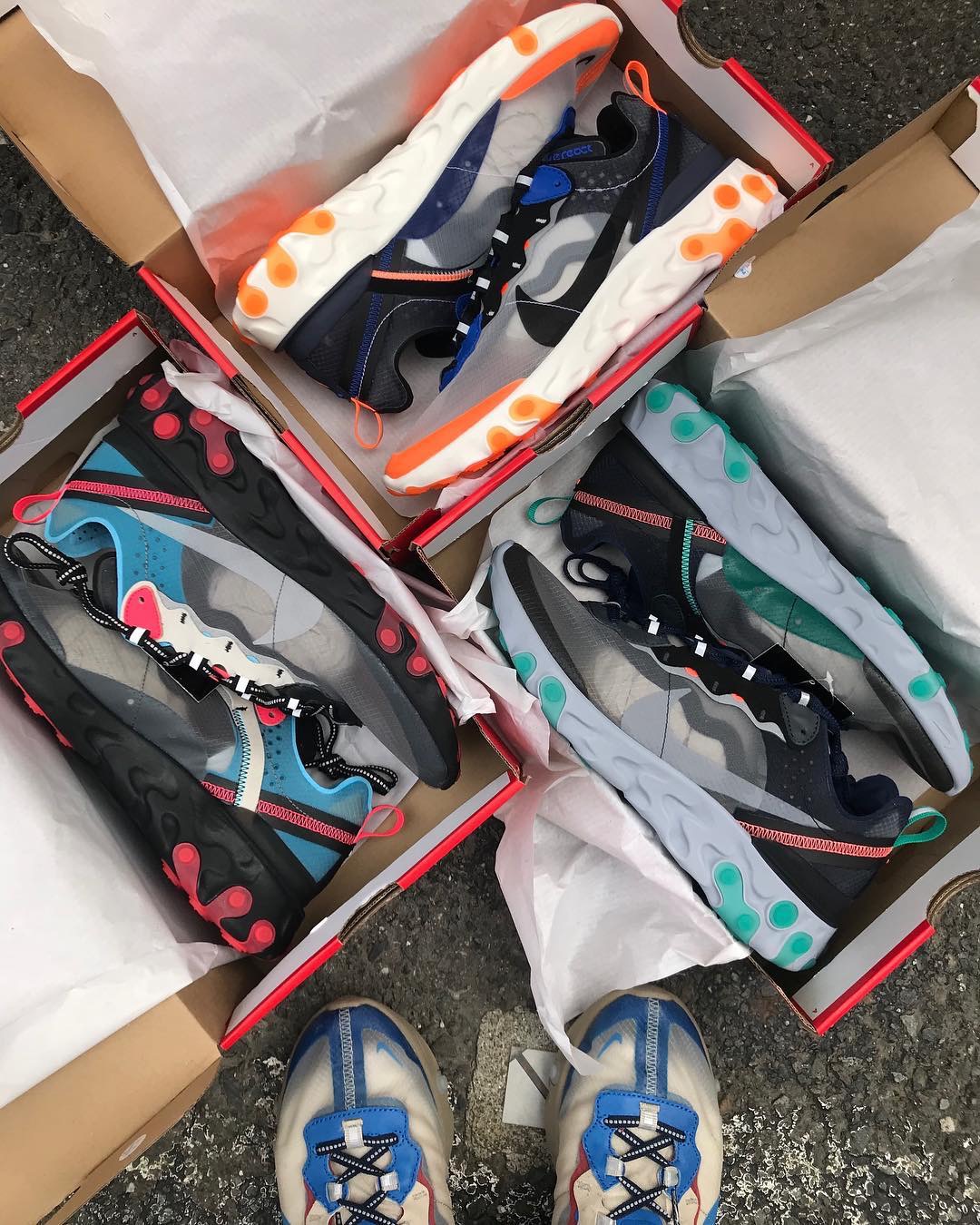 NIKE】10月11日（木）発売予定 REACT ELEMENT 87 新色3カラー | UP TO DATE