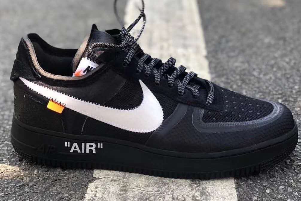 × OFF-WHITE】AIR FORCE 1 LOW”BLACK”新たな実物画像がリーク | UP TO DATE
