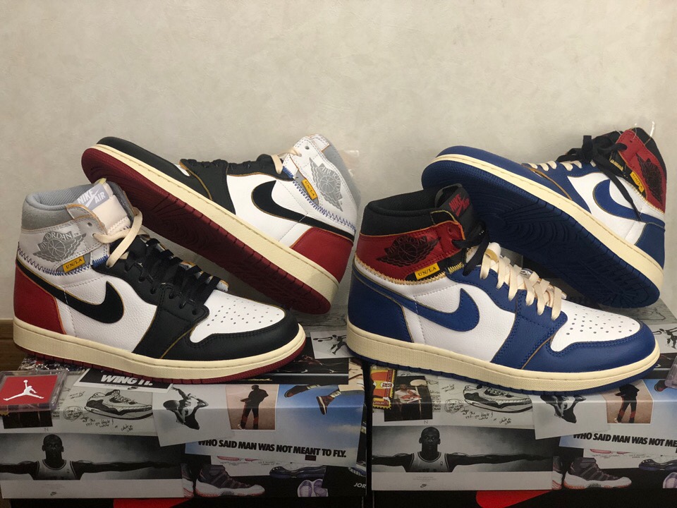 レビュー記事】UNION LA x NIKE AIR JORDAN 1 【店舗購入の流れ・2色の