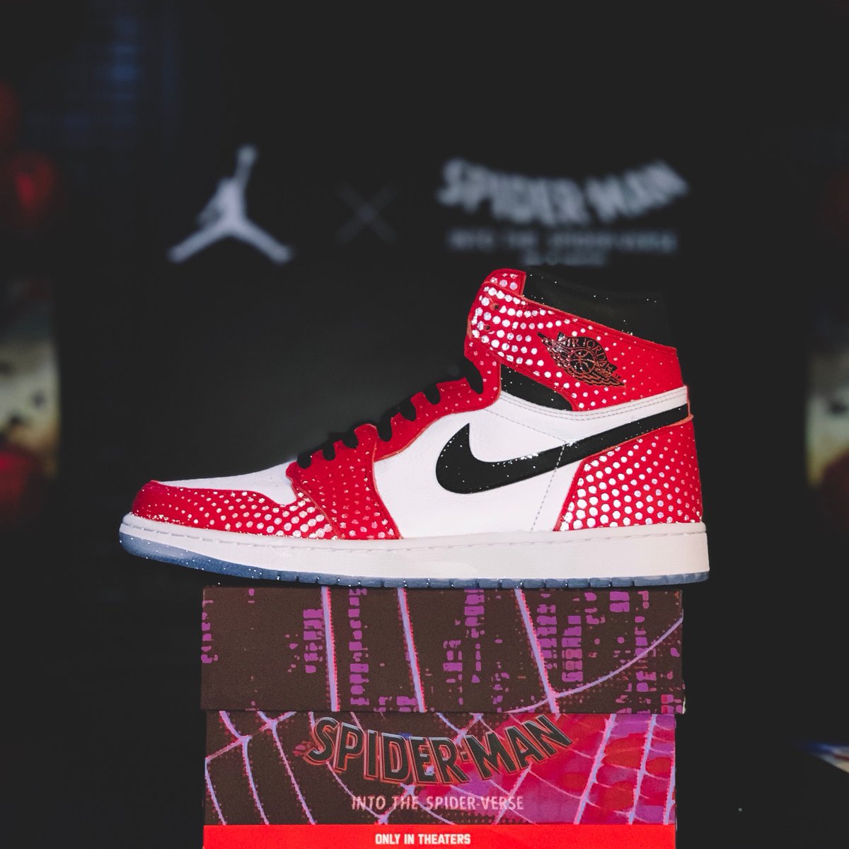 国内正規□ NIKE AJ1 SPIDER-MAN GS スパイダーマン 23.5センチ | www