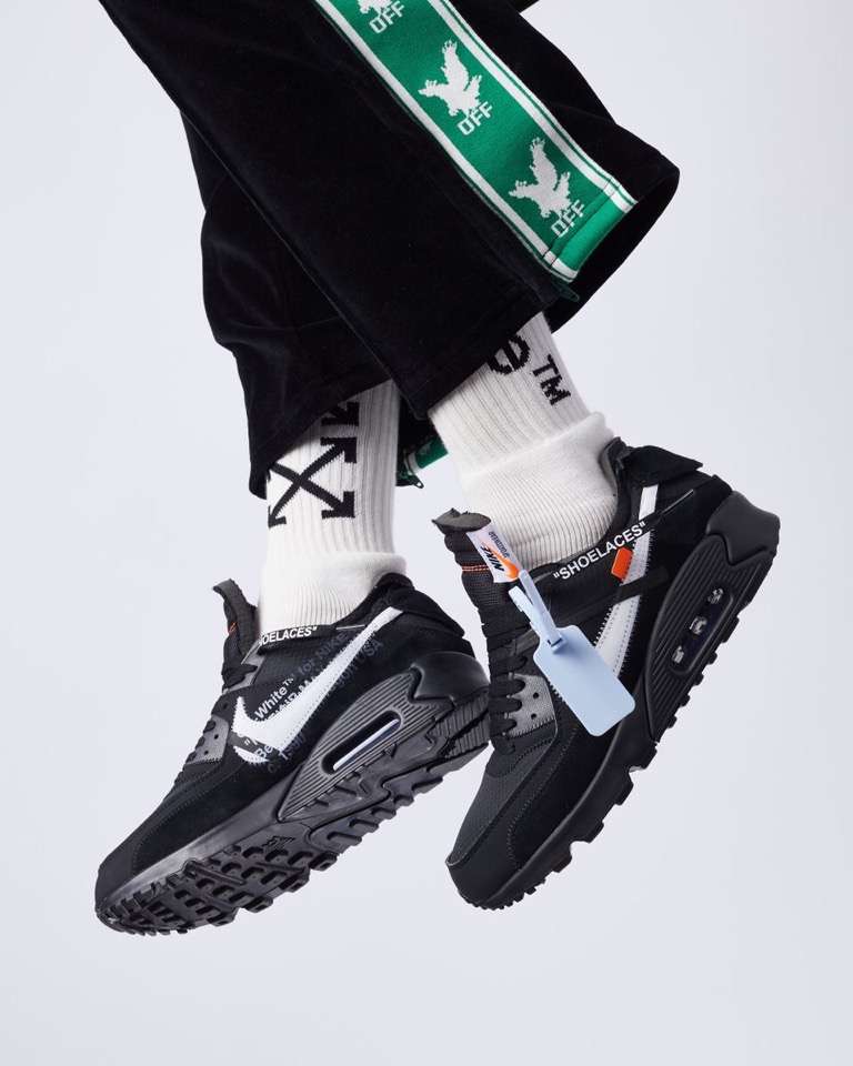 Off-White™ × NIKE】2月7日/国内2月9日発売予定 AIR MAX 90 “BLACK ...