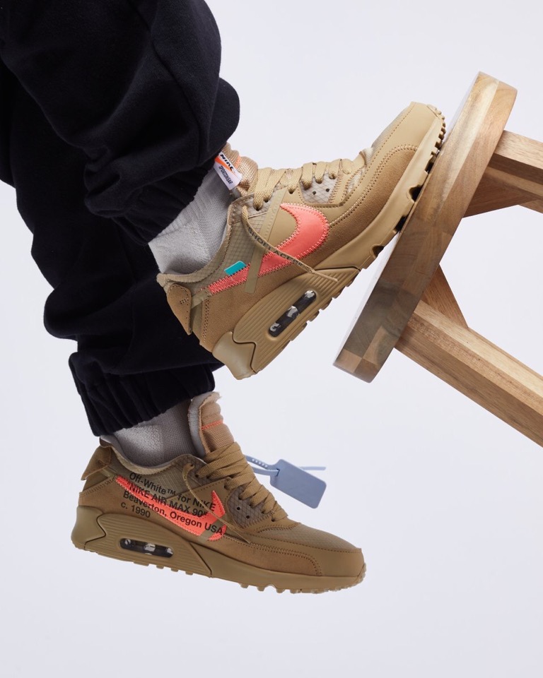 Off-White™ × NIKE】2月7日/国内2月9日発売予定 AIR MAX 90 “DESERT ...