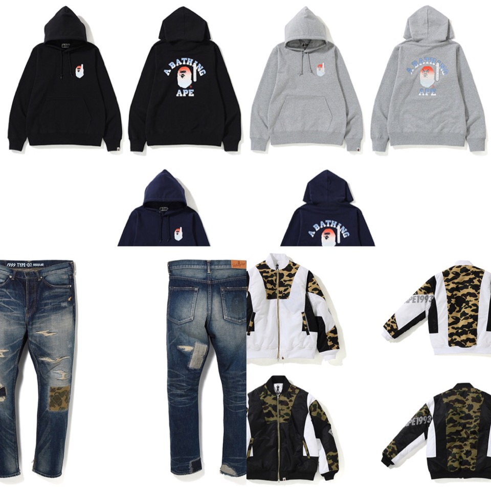 A BATHING APE®︎】最新アイテム各種が2019年1月26日（土）に発売予定