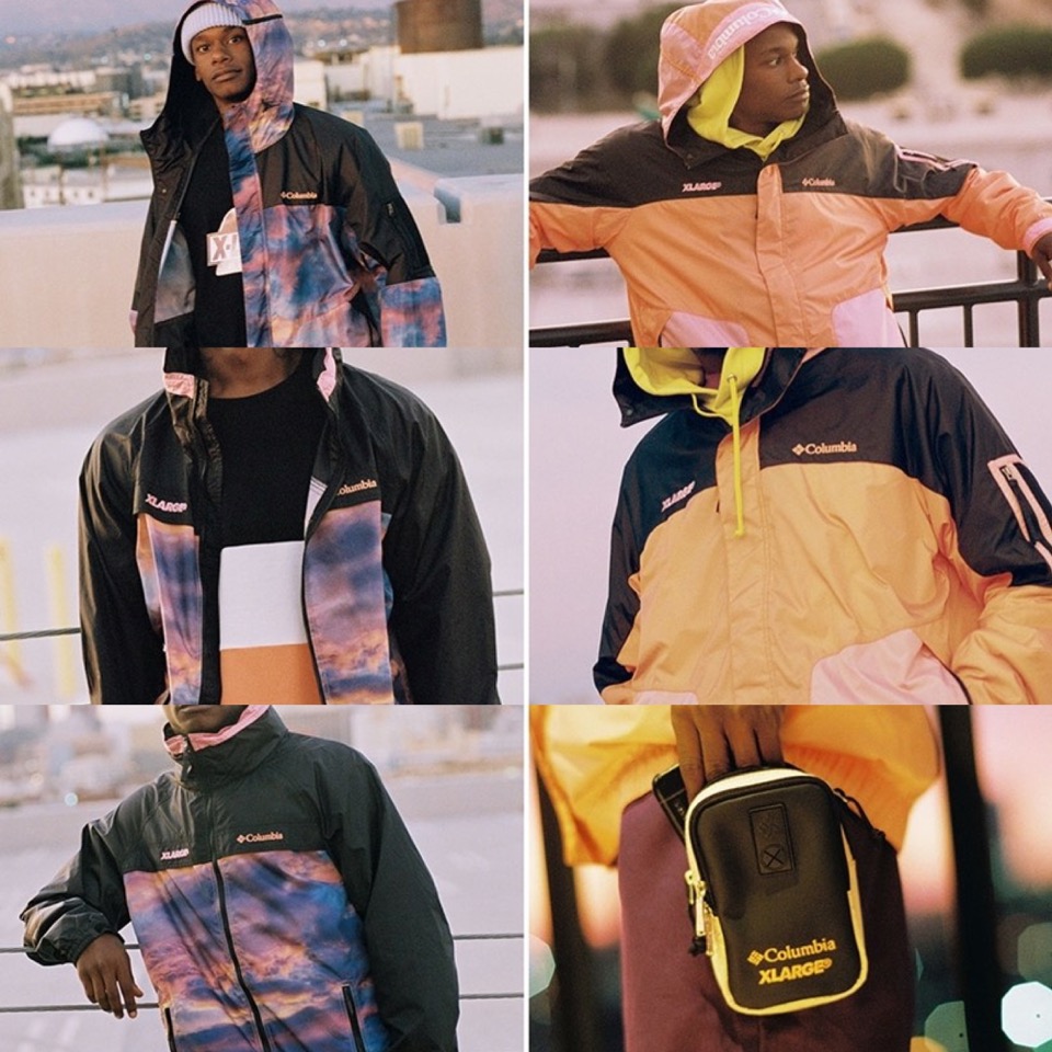 XLARGE × Columbia】2月16日（土）発売予定 2019 SPRING “SUNSET