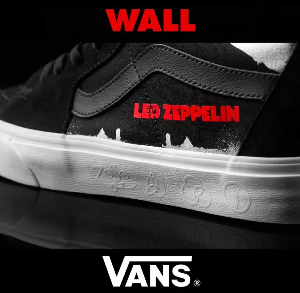 VANS × Led Zeppelin】コラボレーションアイテム4型が2月22日に発売 