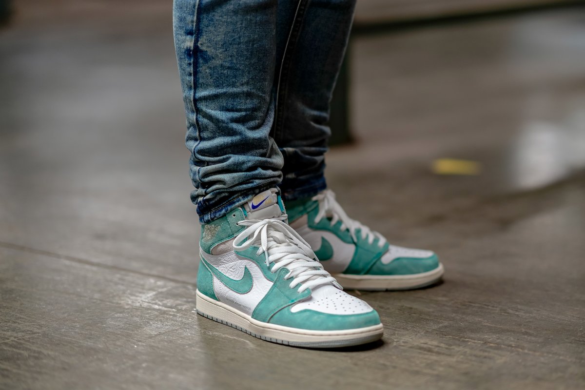 メンズ値下げ済みJORDAN 1 RETRO HIGH OG TURBO GREEN - スニーカー