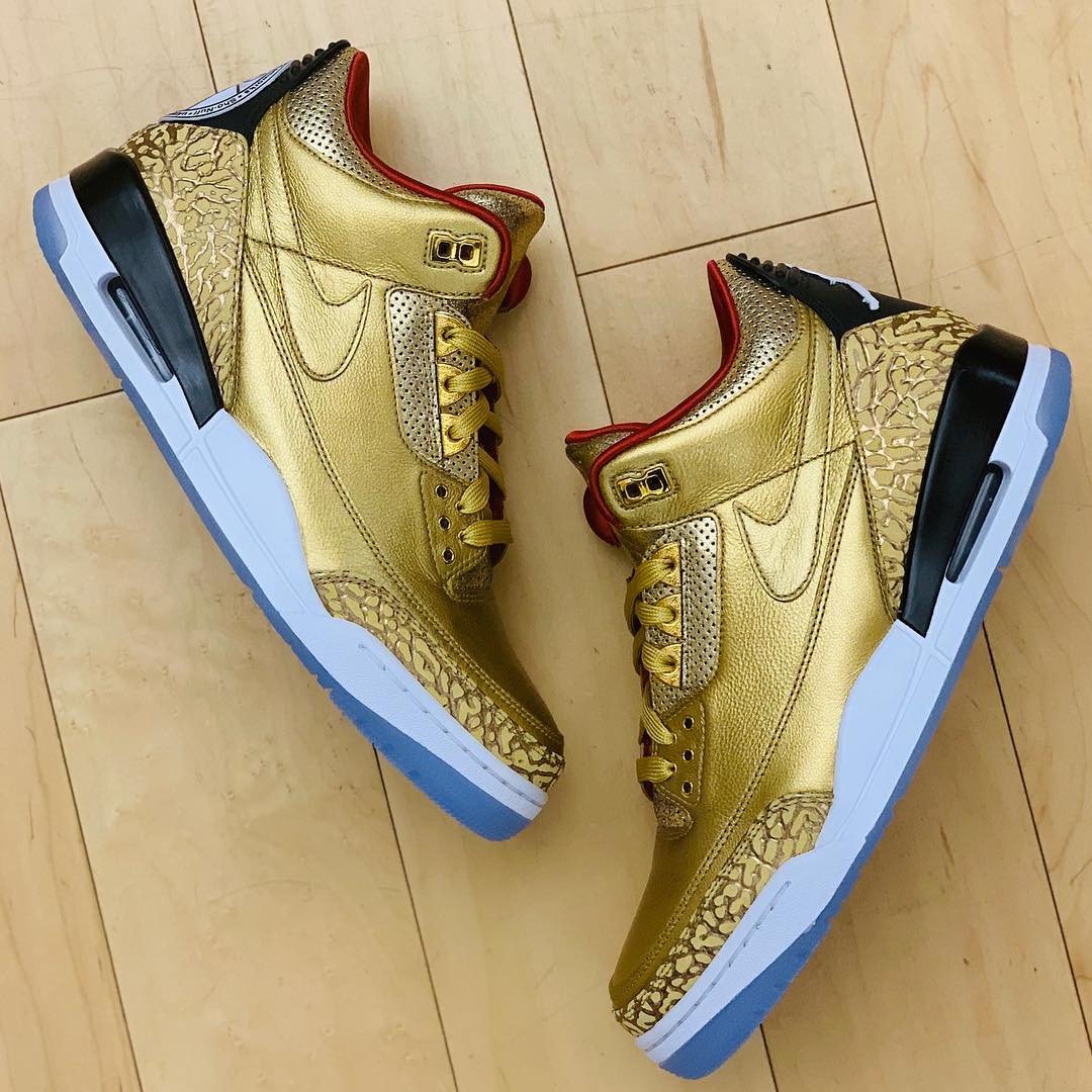 Nike アカデミー賞授賞式で黄金に輝くair Jordan 3 Oscar をお披露目 Up To Date