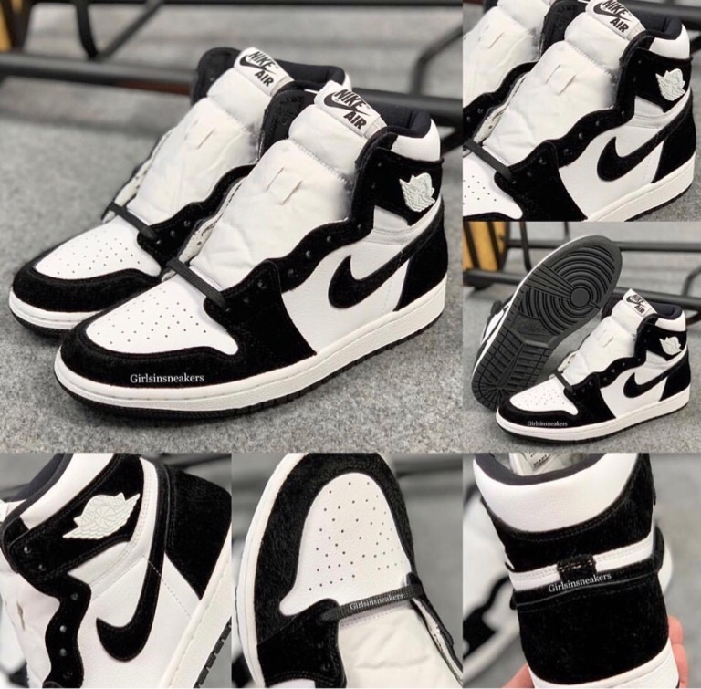 エアジョーダン1　白黒　パンダ　2014復刻 スニーカー 靴 メンズ 特別価格
