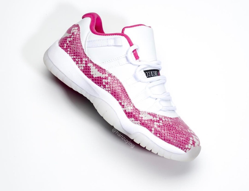 Nike】Air Jordan 11 Low “Pink Snakeskin” が国内5月11日に発売予定 