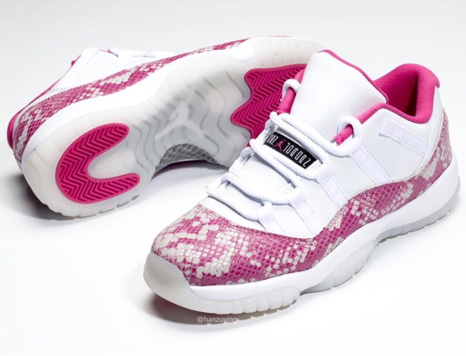 Nike】Air Jordan 11 Low “Pink Snakeskin” が国内5月11日に発売予定 ...
