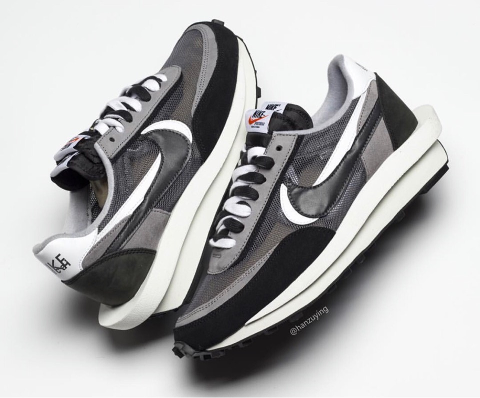 sacai nike ld waffle black