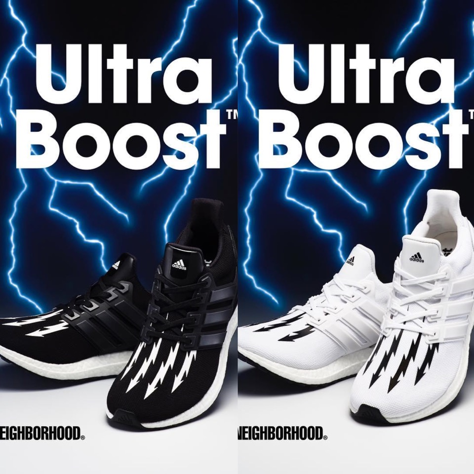 Adidas Neighborhood 稲妻柄のコラボ Ultraboostが4月27日に発売予定 Up To Date