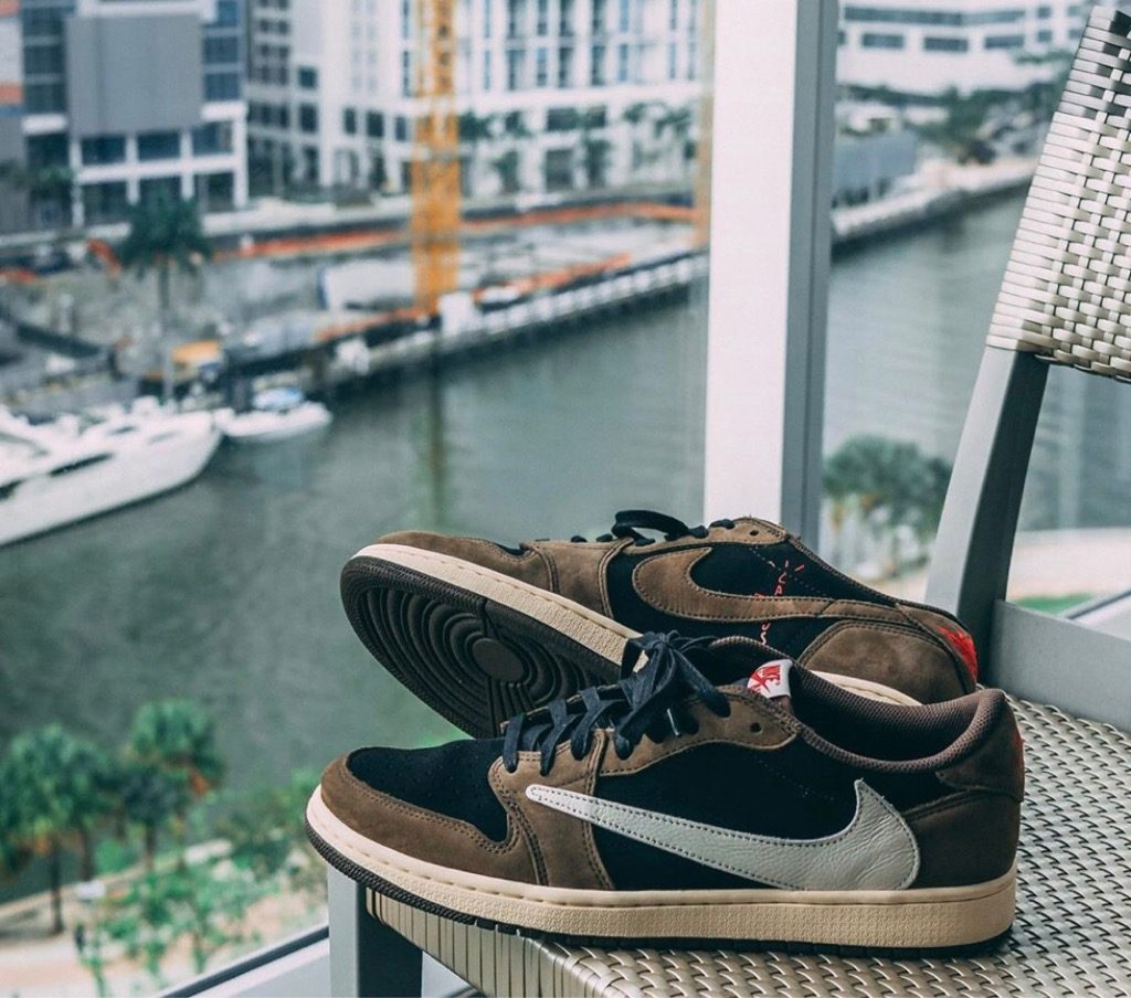 air jordan 1 travis scott low