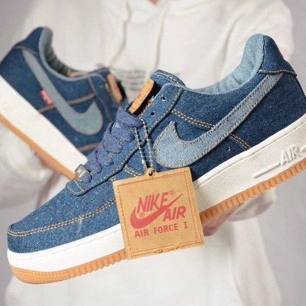 Nike × Levi's】デニム生地のコラボ Air Force 1 Low/High By Youが8月 