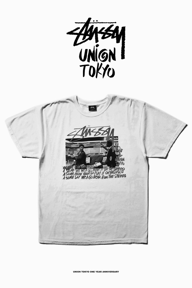 STUSSY UNION STEREO PIG DYED TEE ユニオン