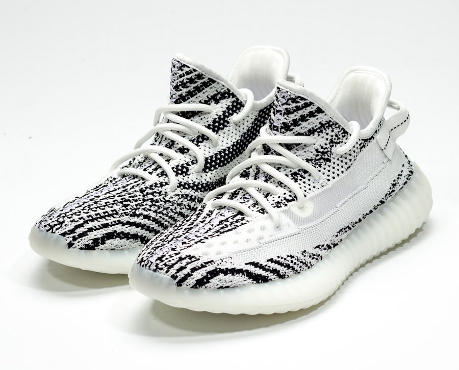 スニーカーアディダス イージーブースト350 V2  yeezy  zebra ゼブラ