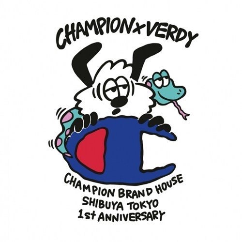 Verdy Champion Brand House Shibuya Tokyo 1周年限定tシャツが4月27日に発売予定 Up To Date