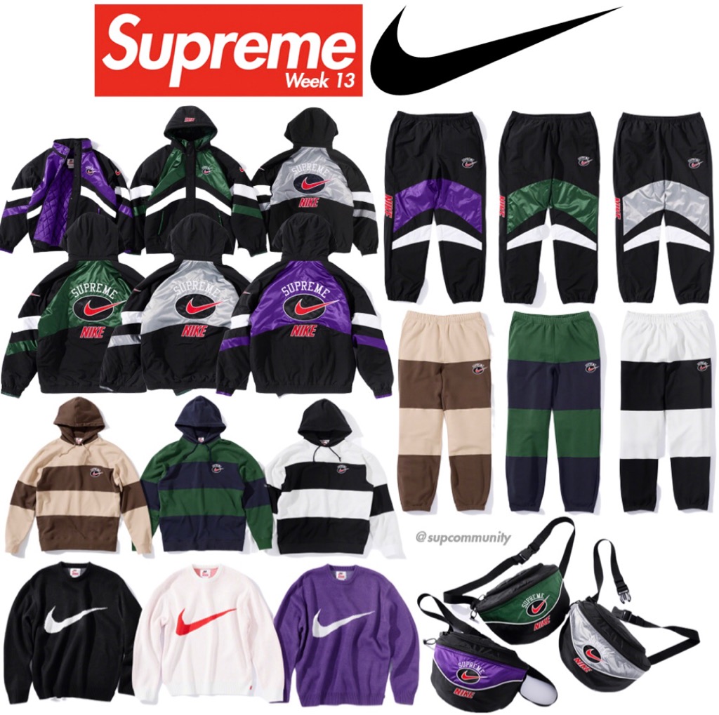 supreme nike 19ss