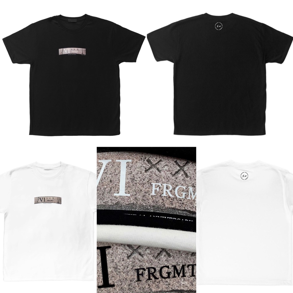 fragment design × GOD SELECTION XXX】6周年記念コラボTシャツ