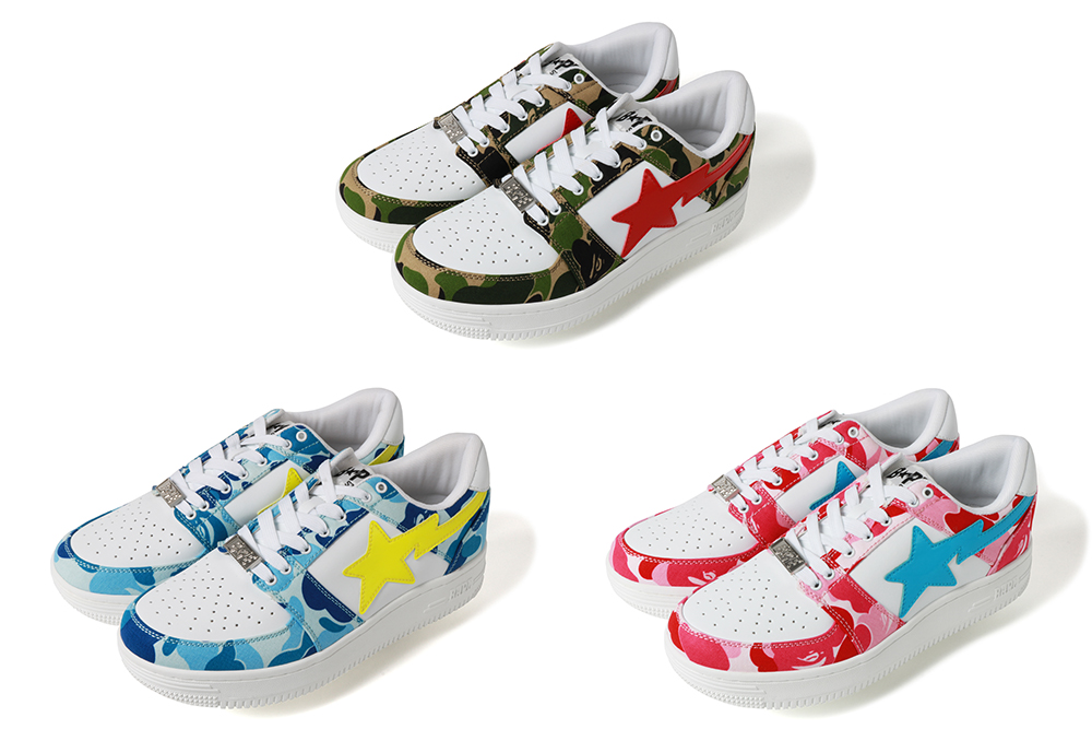 A BATHING APE®】ABC CAMO柄の新作BAPE STA™が5月11日に発売予定 | UP ...