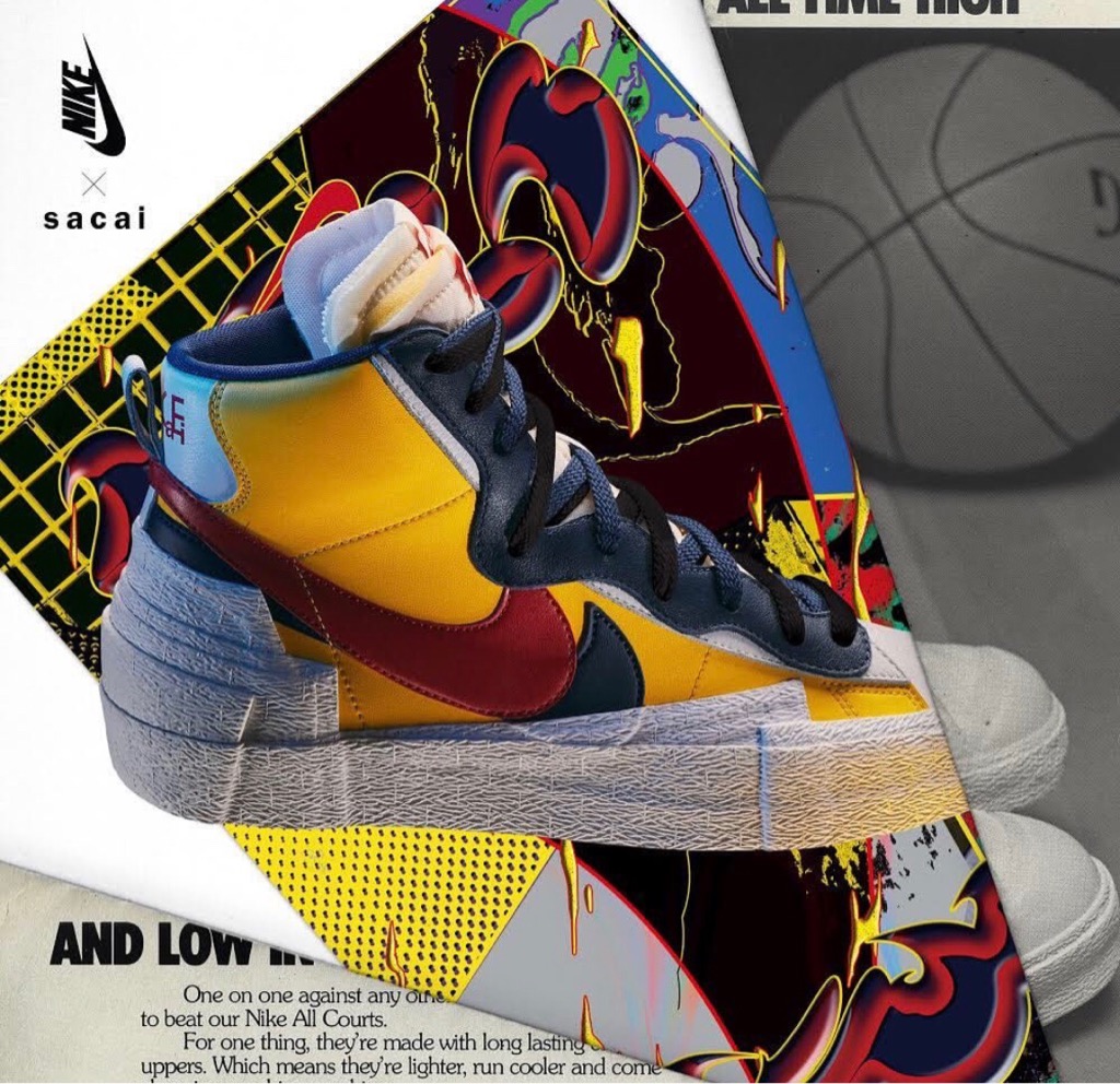 Sacai × Nike】Blazer Midが5月30日（木）に発売予定 | UP TO DATE