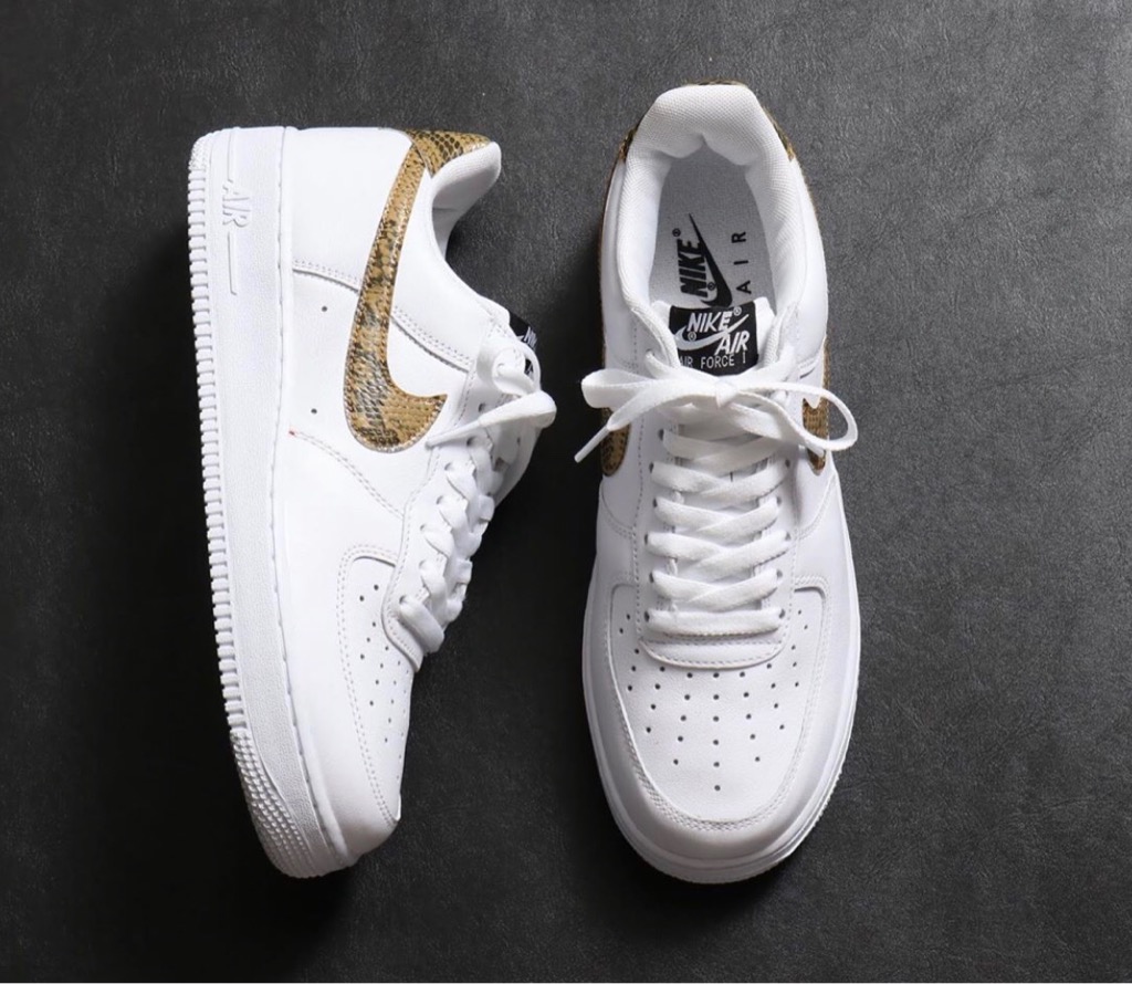 AIR FORCE 1 LOW スネーク ヘビ柄 - スニーカー