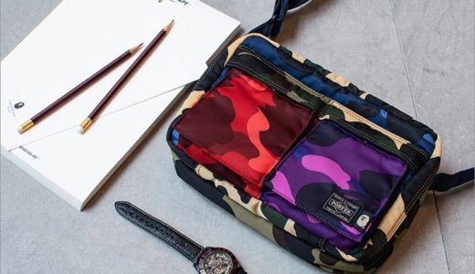 【A BATHING APE® × PORTER】コラボレーションアイテムが6月1日に発売予定