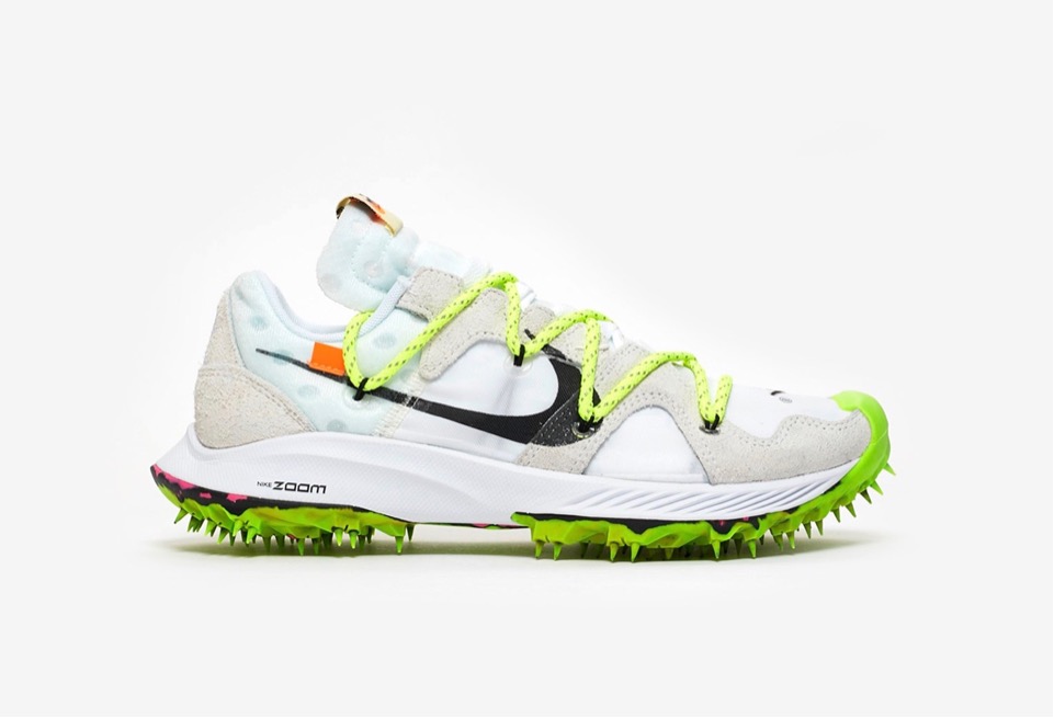 Off-White™ × Nike】Wmns Zoom Terra Kiger 5が国内6月28日/6月29日に 