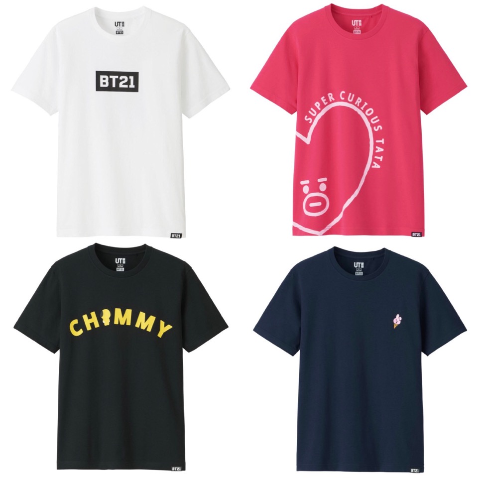 UNIQLO UT × BT21】コラボレーションTシャツが6月21日（金）より発売 