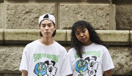 【VERDY × YouthQuake】限定コラボTシャツ Peace Teeが6月15日に発売予定