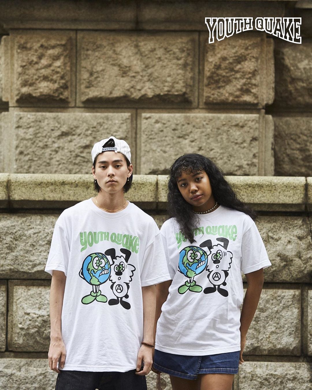 YouthQuake × VERDY　 プリントTシャツ