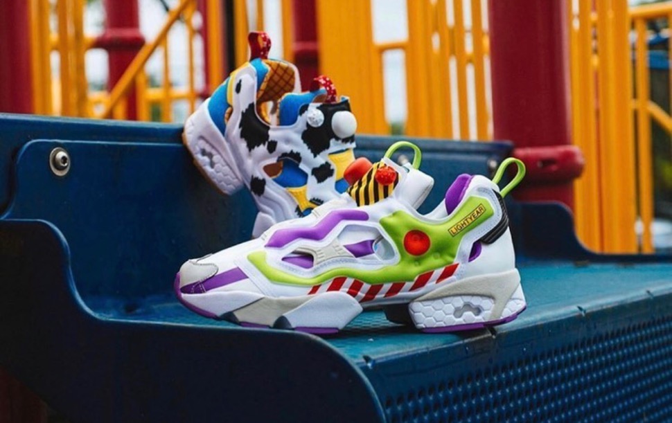 TOY STORY Reebok × FURY OG “BUZZ and WOODY”が国内6月17日に発売予定 | UP TO DATE
