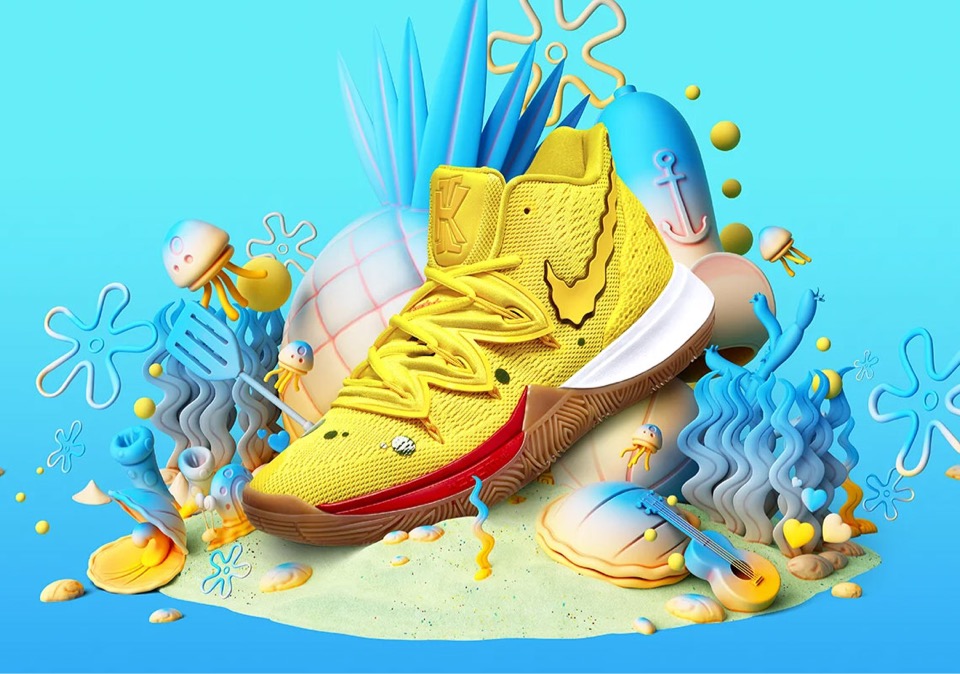 SpongeBob × Nike】アニメ20周年を記念した最新コラボコレクションが 