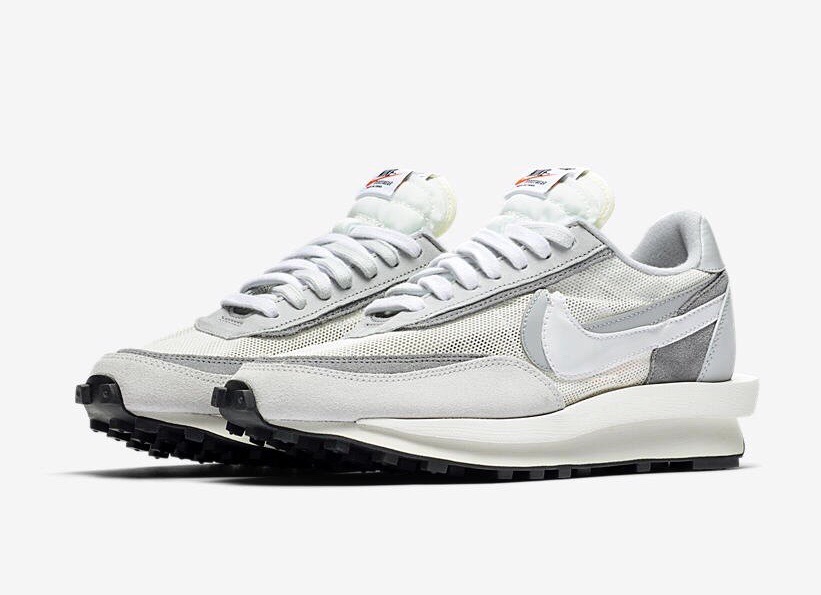 Sacai × Nike LDWaffle “Summit White”