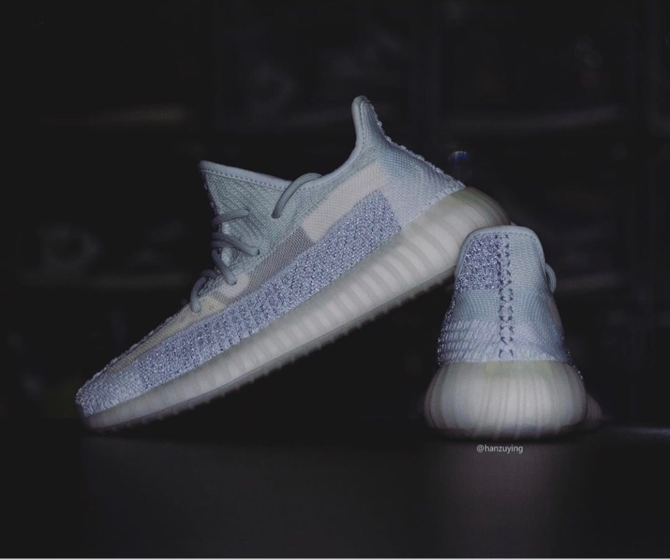 adidas】YEEZY BOOST 350 V2 “CLOUD WHITE 