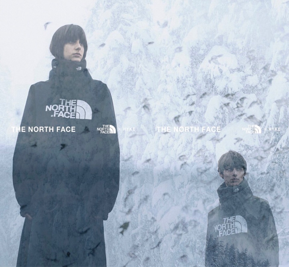 新品 THE NORTH FACE × HYKE L ノースフェイス ハイク T