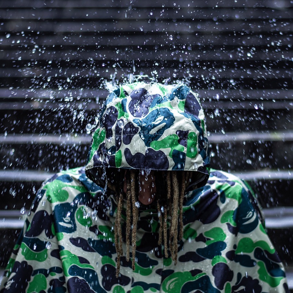 A BATHING APE カモ ジャケット