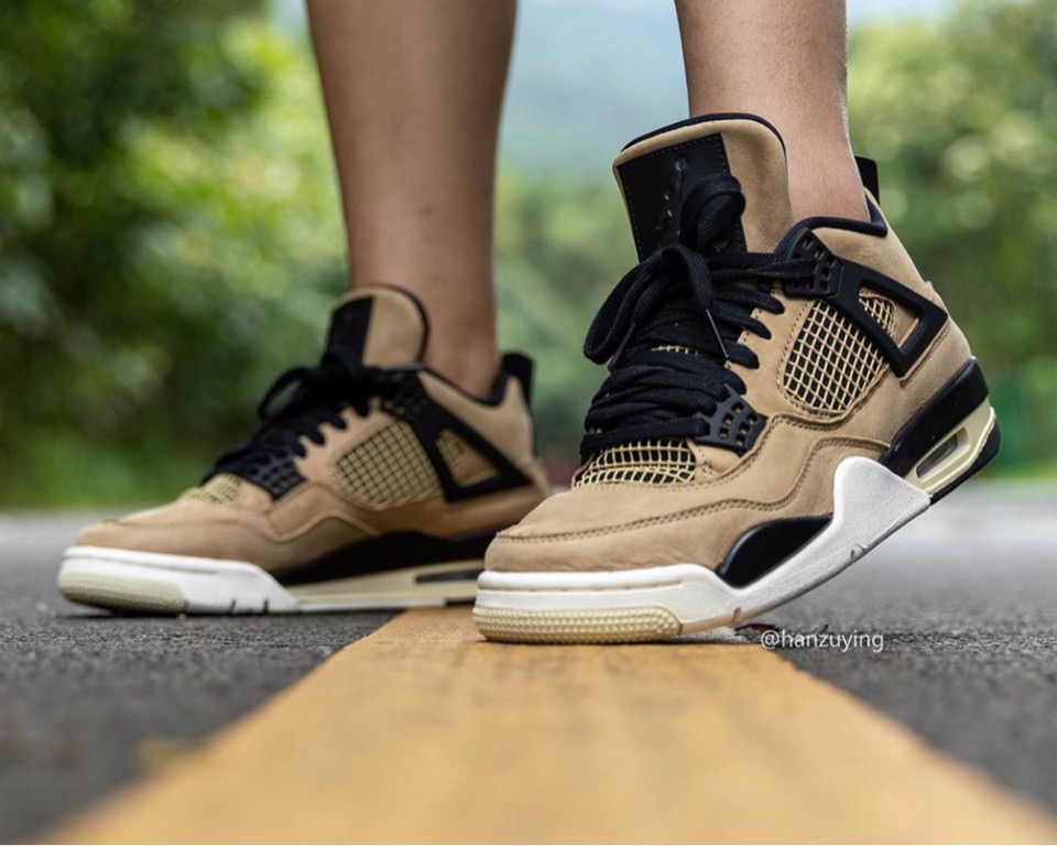 WMNS.AIR JORDAN4 RETRO▶︎MUSHROOM マッシュルーム - www.stedile.com.br