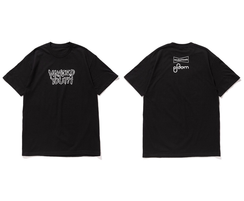 L Wasted Youth × Ploom Tee ウエステッドユース 新品 Tシャツ/カットソー(半袖/袖なし) 購入格安