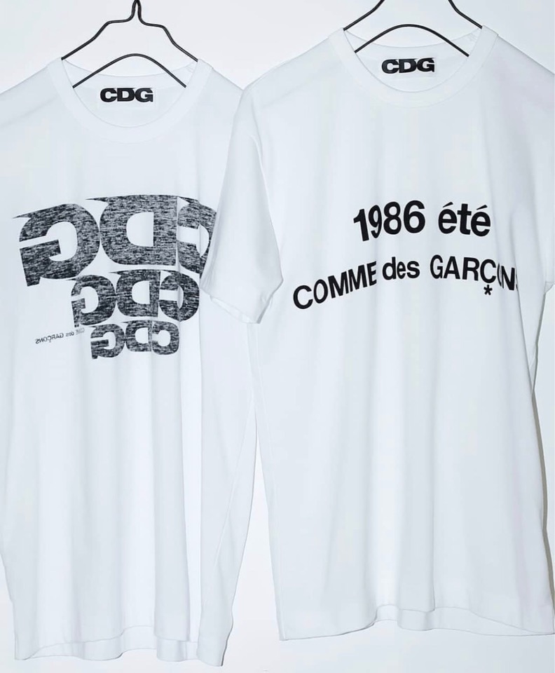 COMME des GARÇONS】「CDG」から最新Tシャツ2型が8月6日に発売予定 