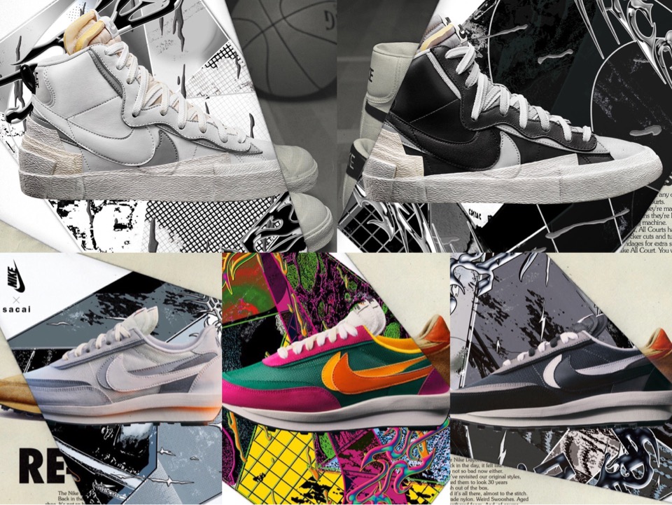 Nike × Sacai】最新コラボコレクションが国内10月8日に発売予定 | UP 