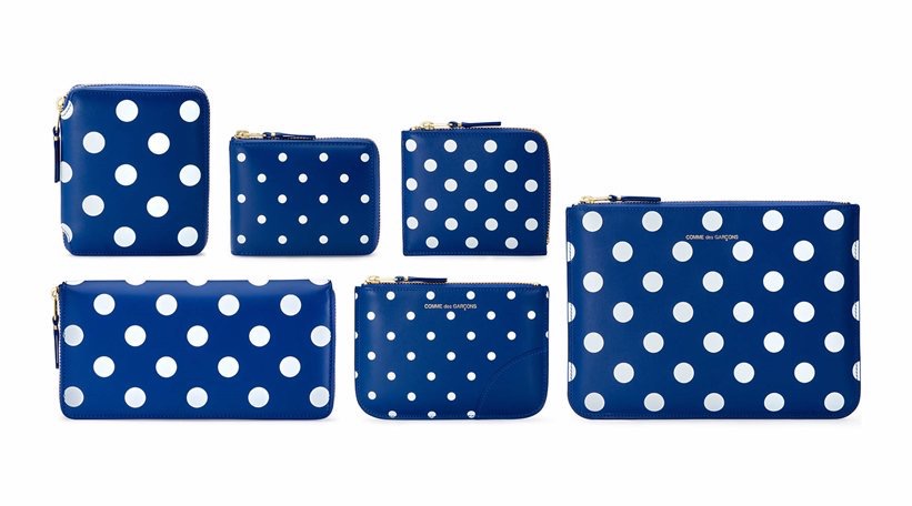 Comme Des Garcons 新作ウォレットシリーズ Polka Dot Wallet が8月9日に発売予定 Up To Date